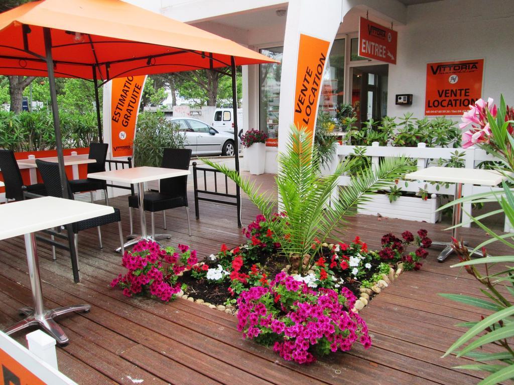 Vittoria Immobilier 9 -Reglement Sur Place - Cheques Vacances Acceptes La Grande-Motte Buitenkant foto